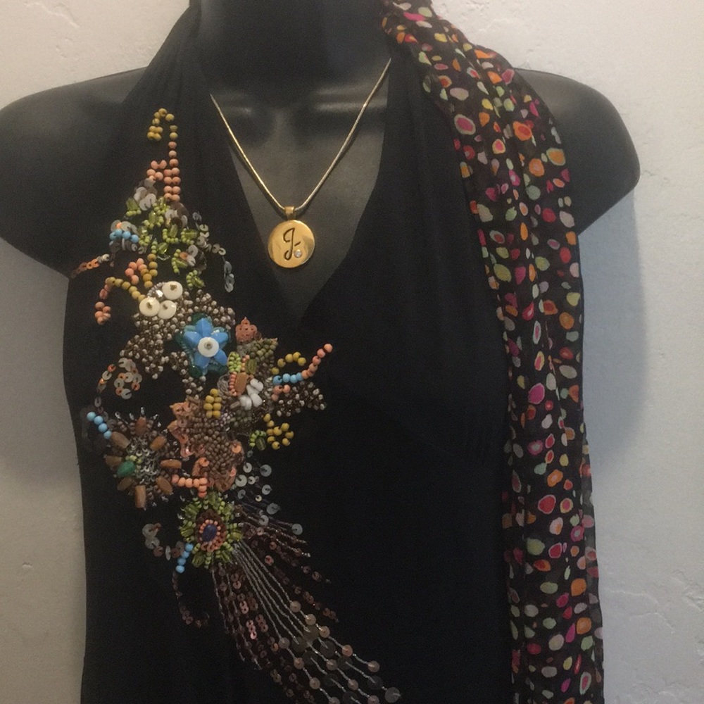 New Emanuel ungaro Marylyn monroe halter dress 44